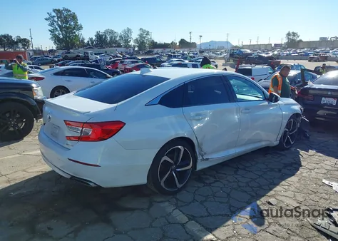 2019 Honda Accord Sport from USA, damaged, VIN 1HGCV1F35KA111762